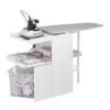 Foppapedretti Lo Stiro Mobile Con Asse Da Stiro A Scomparsa, Legno, Bianco 1 Foppapedretti Lo Stiro Mobile Con Asse Da Stiro A Scomparsa, Legno, Bianco -Rowentus Negozio 67991864 1