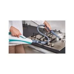 Polti Vaporetto SV450Double Scopa Vapore Doppia Funzione Con Pulitore Portatile, Uccide Ed Elimina Il 99,9% Di Virus, Germi E Batteri, Con Extra Dotazione Panni, 13 Accessori, 1500 W, Verde/Bianco -Rowentus Negozio 67993579 3