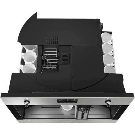 Smeg Macchina Da Caffè A Incasso Classica CMS4303X 45 Cm Acciaio 5 Smeg Macchina Da Caffè A Incasso Classica CMS4303X 45 Cm Acciaio - immagine 3