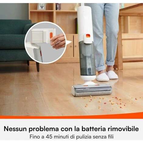 ULTENIC AC1 - Aspirapolvere Senza Fili - Umido/Secco -15000Pa - 45min Di Autonomia 4 ULTENIC AC1 - Aspirapolvere Senza Fili - Umido/Secco -15000Pa - 45min Di Autonomia - immagine 2