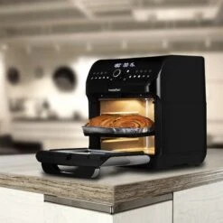 PremierTech Friggitrice Ad Aria Da 12 Litri, 12 Funzioni, Touch Screen, Timer , Acciaio Inox - PT12LAF -Rowentus Negozio 70294367 2