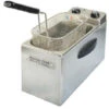 Friggitrice Professionale 4l 2500w Inox - Kcfr4l - Kitchen Chef -Rowentus Negozio 70414468 1