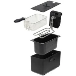 Friggitrice 3,5l 2000w Nera - Af357b - Bestron -Rowentus Negozio 70415103 4