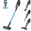 ASPIRAPOLVERE SENZA FILI 4 IN 1SCOPA ELETTRICA DA 250 W CON BATTERIA DA 2200 MAH ASTA TELESCOPICA LUCI A LED PER CASA AUTO E ANIMALI DOMESTICI -Rowentus Negozio 70596063 1