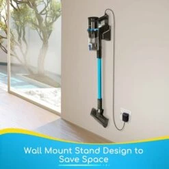 ASPIRAPOLVERE SENZA FILI 4 IN 1SCOPA ELETTRICA DA 250 W CON BATTERIA DA 2200 MAH ASTA TELESCOPICA LUCI A LED PER CASA AUTO E ANIMALI DOMESTICI -Rowentus Negozio 70596063 5