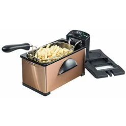 Bestron Copper Collection Friggitrice, 2000 W, 3.5 Litri, Rame -Rowentus Negozio 70788451 4