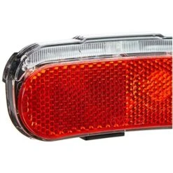 Fischer Adulti Dynamo LED Posteriore Fanale Posteriore Portapacchi Stand Luce, Rosso, Taglia Unica -Rowentus Negozio 70810776 3