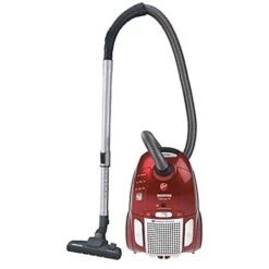 Hoover TE70TE75011 Traino Con Sacco Telios Plus, Sacco Con Capacità Da 3,5 Litri, 700 Watt, Rosso, 66 DB [Classe Di Efficienza Energetica A]