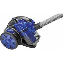 Clatronic BS 1308, Aspirapolvere Eco-Cyclon Twin Spin Tubo Telescopico In Metallo. Blu