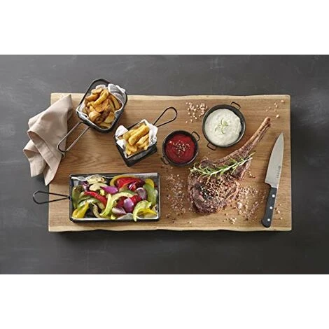 HENDI Mini Cestelli Per Friggere Impilabili Neri 6 HENDI Mini Cestelli Per Friggere Impilabili Neri - immagine 4