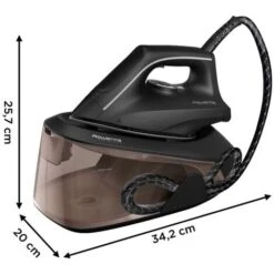 Rowenta Easy Steam VR5120 Ferro Da Stiro Ad Alta Pressione, Colpo Di Vapore 210 G/min, Vapore Continuo Da 110 G/min, Serbatoio Da 1,4 L, Modo Eco Per Tutti I Tessuti, Viola/nero -Rowentus Negozio 70875098 2