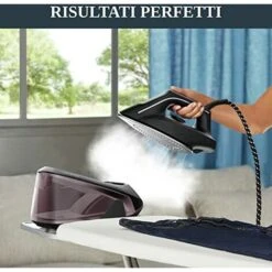 Rowenta Easy Steam VR5120 Ferro Da Stiro Ad Alta Pressione, Colpo Di Vapore 210 G/min, Vapore Continuo Da 110 G/min, Serbatoio Da 1,4 L, Modo Eco Per Tutti I Tessuti, Viola/nero -Rowentus Negozio 70875098 3