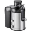 Clatronic Centrifuga AE3666 400 W Nero, Acciaio Inox Uscita Del Succo Diretta