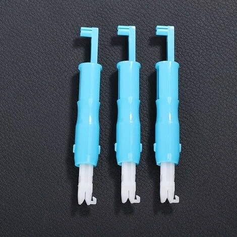 Set Di 3 Infila Aghi Per Macchina Da Cucire Blu 6 Set Di 3 Infila Aghi Per Macchina Da Cucire Blu - immagine 4