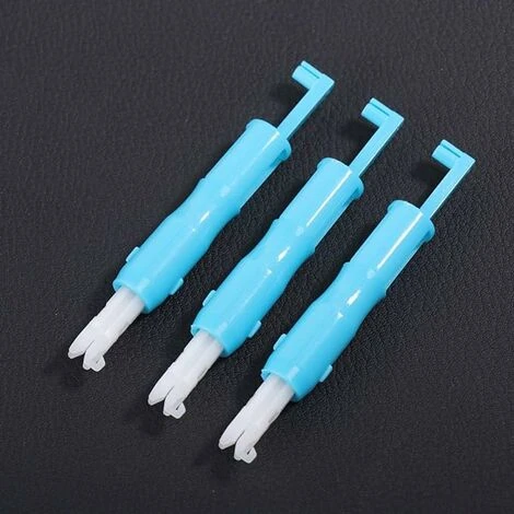 Set Di 3 Infila Aghi Per Macchina Da Cucire Blu 7 Set Di 3 Infila Aghi Per Macchina Da Cucire Blu - immagine 5