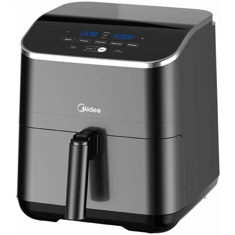 Midea Mf-cn55d2 Friggitrice Ad Aria 4.8l Nera 3 Midea Mf-cn55d2 Friggitrice Ad Aria 4.8l Nera