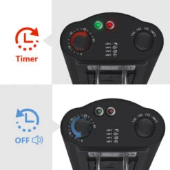 Aigostar Kenny - Friggitrice Ad Olio In Acciaio Inox 3 Litri Con Timer E Controllo Della Temperatura. Contenitore Rimovibile, Coperchio Di Visualizzazione E Cestello Per Friggere Con Ganci. 2200 W -Rowentus Negozio 72603428 3