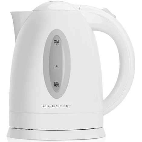 Aigostar Sea 30CDW - Bollitore Elettrico In Plastica Da 2200W Con Capacità Da 1.7L. Protezione Boil-dry. BPA FREE. Design Esclusivo 3 Aigostar Sea 30CDW - Bollitore Elettrico In Plastica Da 2200W Con Capacità Da 1.7L. Protezione Boil-dry. BPA FREE. Design Esclusivo