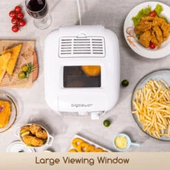 Aigostar Indra 30HEX - Friggitrice 1650Watts, Capacità 2,5Litri Con Finestra, Controllo Di Temperatura, Indicatori Luminasi. BPA Assente -Rowentus Negozio 72603498 4