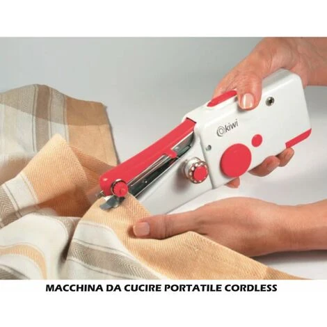 MACCHINA DA CUCIRE PORTATILE CORDLESS 3 MACCHINA DA CUCIRE PORTATILE CORDLESS