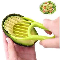 3-in-1 Avocado Affettatrice Shea Corer Burro Pelapatate Cutter Separatore Di Polpa Coltello Di Plastica Utensili Da Cucina Per Verdure Accessorio Per La Casa -Rowentus Negozio 75453427 5