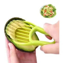 3 In 1 Avocado Affettatrice Avocado Corer Pelapatate Cutter Separatore Di Polpa Coltello Di Plastica Utensili Da Cucina Per Verdure Accessori Per La Casa -Rowentus Negozio 75453492 3