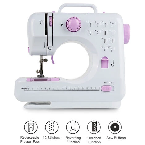 Macchina Da Cucire Overlock Elettrica Macchina Da Cucire 12 Punti Macchina Da Cucire A Doppio Filo 3 Macchina Da Cucire Overlock Elettrica Macchina Da Cucire 12 Punti Macchina Da Cucire A Doppio Filo