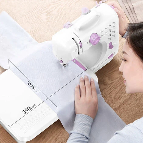 Macchina Da Cucire Overlock Elettrica Macchina Da Cucire 12 Punti Macchina Da Cucire A Doppio Filo 7 Macchina Da Cucire Overlock Elettrica Macchina Da Cucire 12 Punti Macchina Da Cucire A Doppio Filo - immagine 5