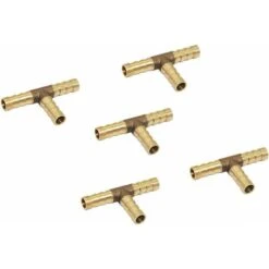5 Pz Connettore Spinato Raccordo Tipo T Tubo Carburante Acqua Joiner Raccordi Raccordi Accoppiatore - 8mm -Rowentus Negozio 76388923 3