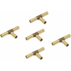 5 Pz Connettore Spinato Raccordo Tipo T Tubo Carburante Acqua Joiner Raccordi Raccordi Accoppiatore - 8mm -Rowentus Negozio 76388923 5
