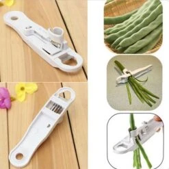 Affettatrice Per Fagioli Verdi Taglierina Per Frutta Verdura Stringer Peeler Remover Pratici Gadget Da Cucina Accessori Per La Cucina - -Rowentus Negozio 77143378 4