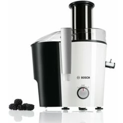 Bosch Elettrodomestici MES25A0 Centrifuga, 700 W, 2 Litri, 60 Decibel, Plastica, Bianco/Nero -Rowentus Negozio 77198030 3