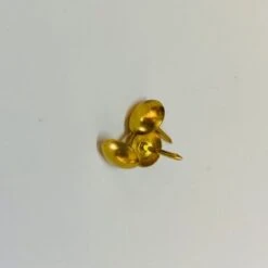 BULLETTE Chiodi Testa BOMBATA Da 9 X 15 MM Per Divano Sedia Poltrona 100 Pezzi, Colore Oro Lucido
