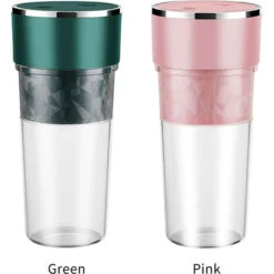 Spremiagrumi Frullato E Frullati Frullatore Frullatore Di Frutta Mini Frullatore Portatile Tazza USB Ricaricabile Frullatore Di Frutta Tazza Lavabile Spremiagrumi Tazza Da 400 Ml Frullatore Per Frutta -Rowentus Negozio 77489896 2