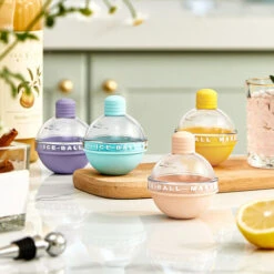 1pc Ice Ball Maker 2,4 Pollici Big Ice Ball Stampo In Silicone A Forma Di Bulbo Carino Con Imbuto Per Cocktail Di Whisky (blu, 1 Pz Con Imbuto) 11 1pc Ice Ball Maker 2,4 Pollici Big Ice Ball Stampo In Silicone A Forma Di Bulbo Carino Con Imbuto Per Cocktail Di Whisky (blu, 1 Pz Con Imbuto) -Rowentus Negozio 77495809 5