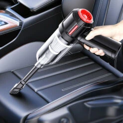 Aspirapolvere Wireless Portatile Acchiappapolvere Domestico Collettore Di Polveri Multifunzione Asciutto E Bagnato A Doppio Uso (nero, Configurazione Standard) -Rowentus Negozio 78392014 3