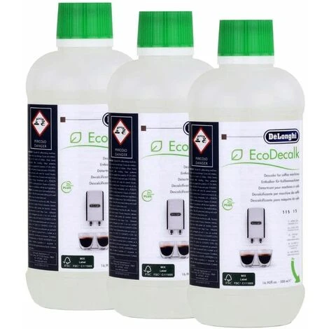 Lotto Da 3 - Anticalcare 500ml ECODECALK - Macchinette Da Caffè, Caffettiera, Caffettiere A Filtro, Macchinette Espresso - DELONGHI - 43571429876553485905 3 Lotto Da 3 - Anticalcare 500ml ECODECALK - Macchinette Da Caffè, Caffettiera, Caffettiere A Filtro, Macchinette Espresso - DELONGHI - 43571429876553485905