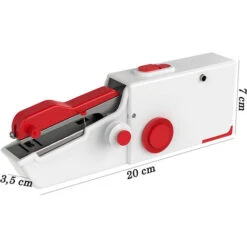 Macchina Da Cucire Portatile Mini Cucitrice Da Viaggio Per Tessuti Taglio Cucito -Rowentus Negozio 79950326 3