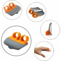 3 Pezzi Pelapatate, Pelapatate, Pelapatate A 2 Taglienti, Pelapatate Creativo, Pelapatate Per Verdure E Asparagi, Per Frutta, Patate, Verdure -Rowentus Negozio 79978525 3