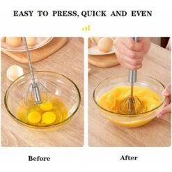 Agitatore Rotante Automatico Fruste Manuali E Fruste In Acciaio Inossidabile Frullino Per Le Uova Manuale Semiautomatico In Acciaio Inossidabile Montalatte Miscelatore Non Elettrico (12 Pollici) READC 11 Agitatore Rotante Automatico Fruste Manuali E Fruste In Acciaio Inossidabile Frullino Per Le Uova Manuale Semiautomatico In Acciaio Inossidabile Montalatte Miscelatore Non Elettrico (12 Pollici) READC -Rowentus Negozio 80962667 5