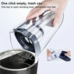 Potente Aspirapolvere Portatile Ad Aspirazione, Aspirapolvere Portatile Senza Fili Ricaricabile Per La Pulizia Di Peli Di Animali Domestici E Polvere Di Ghiaia Per Auto, Nero -Rowentus Negozio 81290189 4