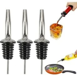 Dispenser Per Versatore Per Bottiglia Di Vino In Acciaio Inossidabile Per Olio D'oliva Da 1 Pezzo