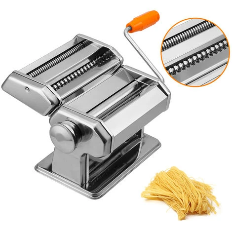 Randaco Macchina Per La Pasta In Casa - Lasagne Fettuccine E Tagliolini Argento 3 Randaco Macchina Per La Pasta In Casa - Lasagne Fettuccine E Tagliolini Argento