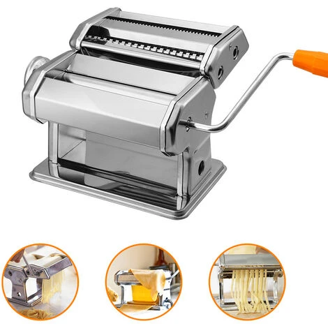 Randaco Macchina Per La Pasta Fatta In Casa, Per Lasagne, Tagliatelle E Tagliolini In Acciaio 3 Randaco Macchina Per La Pasta Fatta In Casa, Per Lasagne, Tagliatelle E Tagliolini In Acciaio