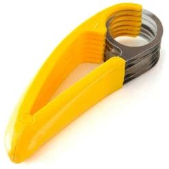 Affettatrice Per Banane, Taglierina Per Insalata Di Frutta In Acciaio Inox, Utensili Da Cucina Per Cetriolo, Salsiccia, Banana (giallo) -Rowentus Negozio 81574675 4