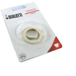 Set Di 3 Guarnizioni E 1 Portafiltro A 1/2 Tazza Moka Bialetti