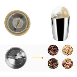 Macina Caffe Elettrico 600W Capacita 85gr Macinino Spezie OG-606 -Rowentus Negozio 82078736 3