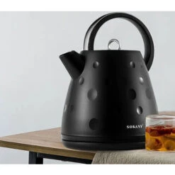 Bollitore Elettrico Acqua Calda 1.7L 1850w Scalda Bevande Manopola ON-OFF SK1033