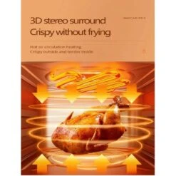 FRIGGITRICE AD ARIA 15l Senza Olio DIGITALE AIR Fryer 1400W DISPLAY TOUCHSCREEN 9 FRIGGITRICE AD ARIA 15l Senza Olio DIGITALE AIR Fryer 1400W DISPLAY TOUCHSCREEN -Rowentus Negozio 82820160 3