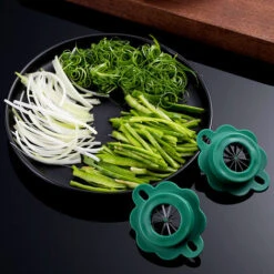Shredder Knife Slicer Green Onion Cutter Quick Chopper Grattugia Per Verdure Gourmet Export Trituratore Di Cipolle Accessori Per La Cucina 1pc -Rowentus Negozio 83723716 5